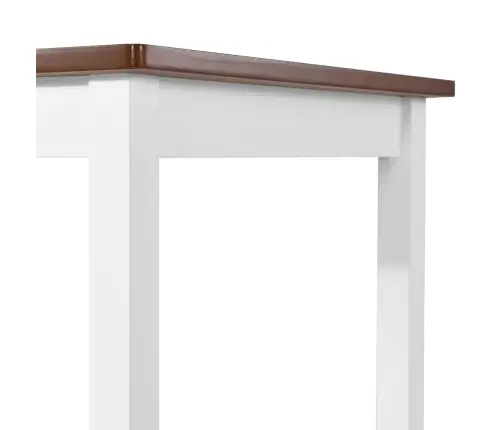 Bāra Galds, 108X60X91 Cm, Masīvkoks Vidaxl