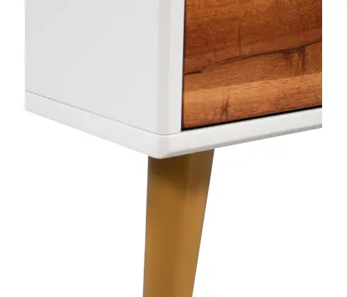 Kavos Staliukas, Masyvi Akacijos Mediena, 90X50X40Cm