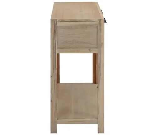 Konsoollaud 82 X 33 X 73 Cm Toekast Akaatsiapuidust