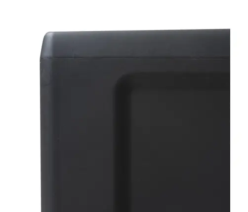 Dārza Skapītis, 4 Plaukti, Melns Ar Pelēku Vidaxl