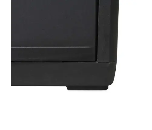 Dārza Skapītis, 3 Plaukti, Melns Vidaxl