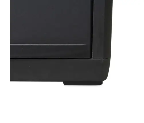 Dārza Skapītis, 2 Plaukti, Melns Vidaxl