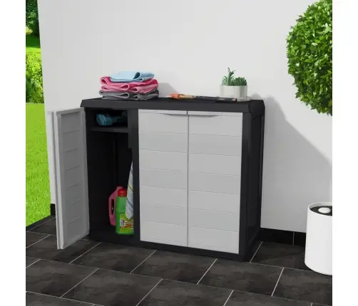 Aia Hoiukapp, 2 Riiuliga, Must Ja Hall