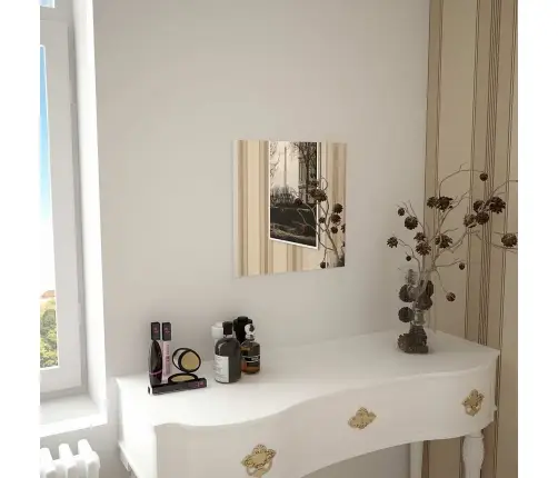 Seinapeegel, 40 X 40 cm Kandiline, Klaasist