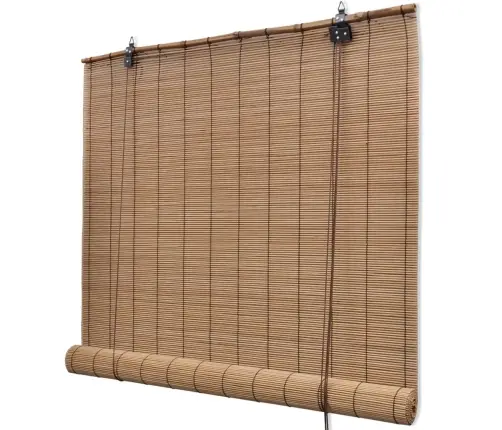 Roletas, Rudos Spalvos, 140X220cm Bambukas Roletas, Rudos Spalvos, 140X220cm Bambukas