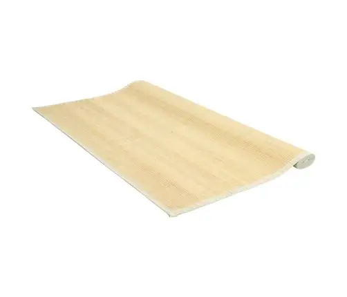 Paklājs, 100X160 Cm, Dabīgas Krāsas Bambuss Vidaxl