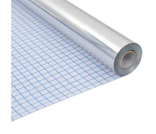 Logu Spoguļplēve, 0,9X5 M, Pašlīmējoša Vidaxl