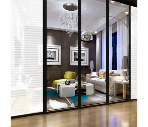 Loga Plēve, Matēta, Strīpas, 0,9X10 M, Pvc Vidaxl