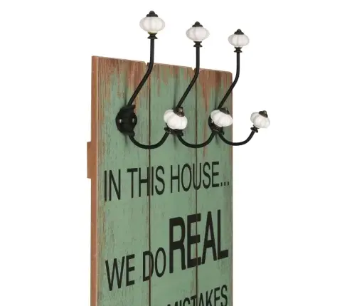 Paltų Kabykla Happy Love, Mont. Prie Sienos, 6 Kabl., 120X40Cm