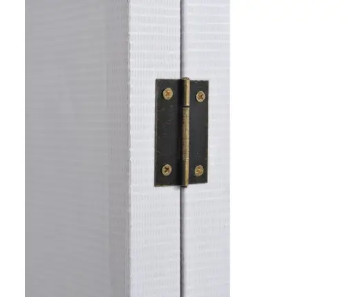 Istabas Aizslietnis, 228X170 Cm, Saliekams, Ņujorka, Melnbalts Vidaxl