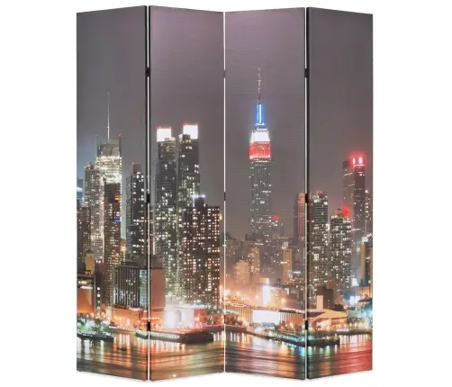 Istabas Aizslietnis, 160X170 Cm, Saliekams, Ņujorka Naktī Vidaxl
