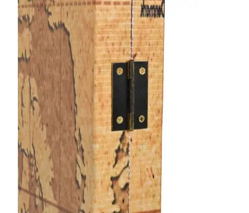 Kokkupandav Sirm 200 X 170 cm Maailmakaart, Kollane