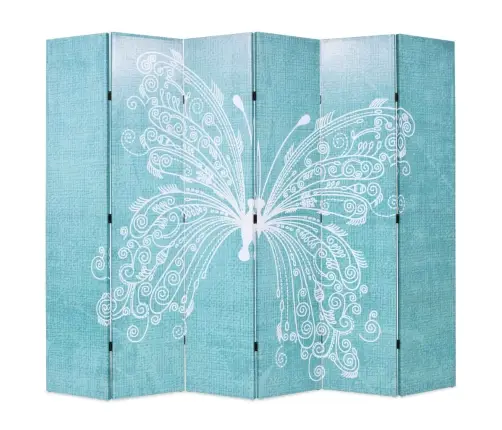 Kokkupandav Sirm 228 X 170 Cm Liblikaga, Sinine