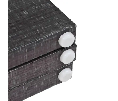 Istabas Aizslietnis, 228X170 Cm, Saliekams, Melns Ar Baltu Vidaxl