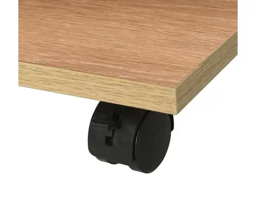 Plaukts Uz Ritentiņiem, Ozolkoka Krāsa, 50X35X42 Cm Vidaxl