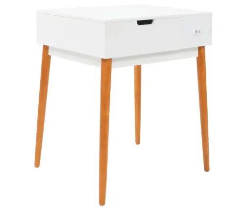 Kosmetinis Staliukas Su Veidrodžiu, Mdf, 60X50X86Cm