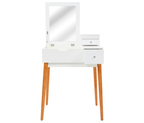 Peegliga Tualettlaud, Mdf 60 X 50 X 86 Cm
