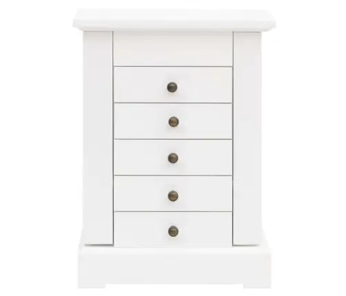 Papuošalų Dėžutė Su Veidrodžiu, Mdf, 25X13,5X34Cm