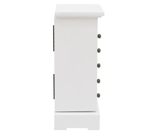 Papuošalų Dėžutė Su Veidrodžiu, Mdf, 25X13,5X34Cm