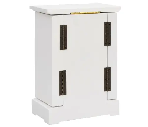 Papuošalų Dėžutė Su Veidrodžiu, Mdf, 25X13,5X34Cm