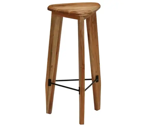 Bāra Krēsli, 2 Gab., Akācijas Masīvkoks Vidaxl