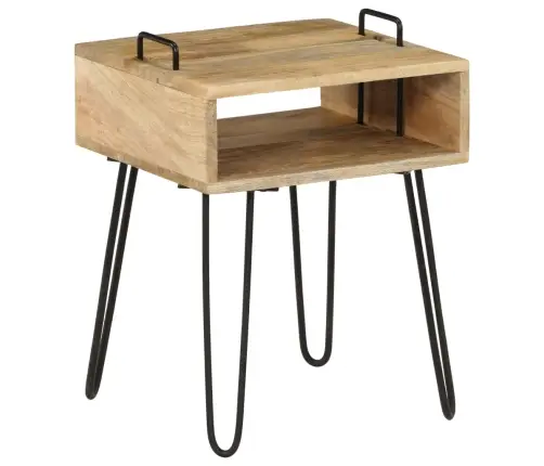 Naktinis Staliukas, Mango Medienos Masyvas, 40X34X47Cm