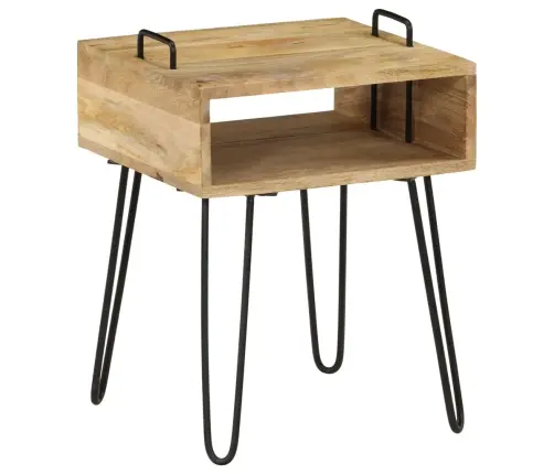 Naktinis Staliukas, Mango Medienos Masyvas, 40X34X47Cm