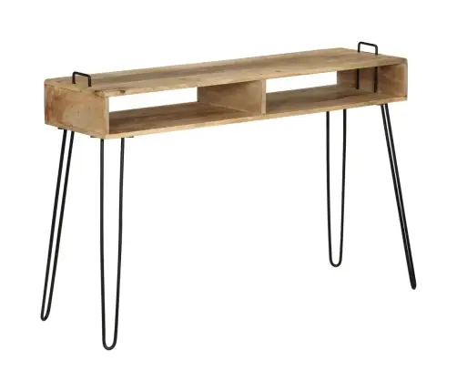 Konsoles Galdiņš, Mango Masīvkoks, 115X35X76 Cm Vidaxl
