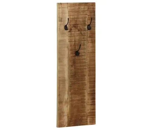 Sienas Drēbju Pakaramie, 2 Gab., 36X110X3 Cm, Mango Masīvkoks Vidaxl