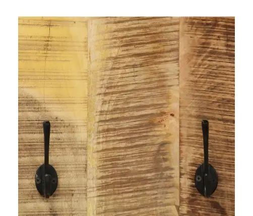 Sienas Drēbju Pakaramie, 2 Gab., 36X110X3 Cm, Mango Masīvkoks Vidaxl