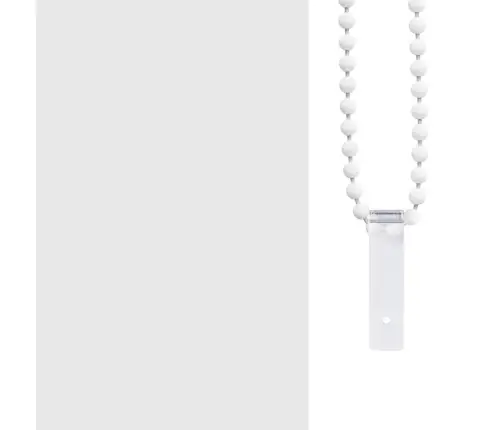 Dušo Roletas, 80X240 cm Baltas