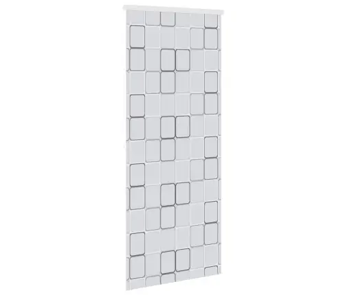 Rullo Žalūzija Dušai, 80X240 Cm, Ar Kvadrātiem Vidaxl