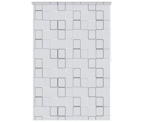 Rullo Žalūzija Dušai, 160X240 Cm, Ar Kvadrātiem Vidaxl