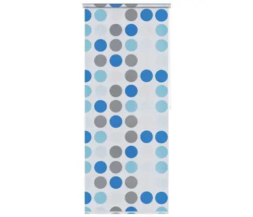 Rullo Žalūzija Dušai, 80X240 Cm, Apļu Dizains Vidaxl