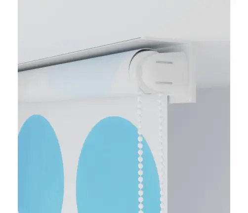 Rullo Žalūzija Dušai, 140X240 Cm, Apļu Dizains Vidaxl