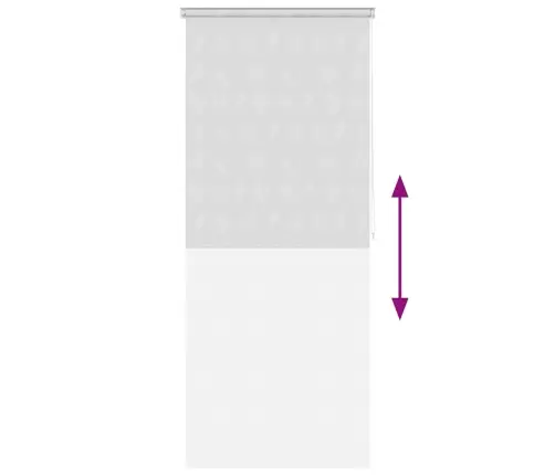 Rullo Žalūzija Dušai, 80X240 Cm, Jūras Zvaigžņu Dizains Vidaxl