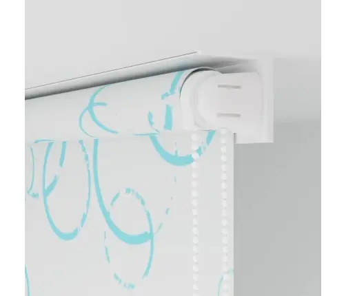 Rullo Žalūzija Dušai, 80X240 Cm, Burbuļu Dizains Vidaxl