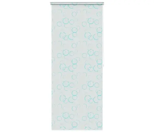 Dušo Roletas, 100X240 cm Burbuliukų Raštas