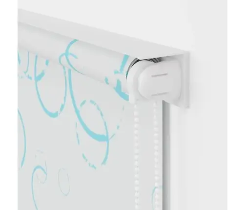 Dušo Roletas, 100X240 cm Burbuliukų Raštas