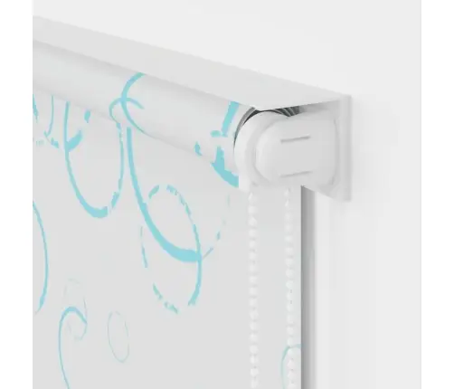 Rullo Žalūzija Dušai, 120X240 Cm, Burbuļu Dizains Vidaxl