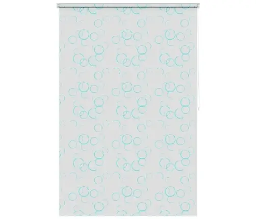 Rullo Žalūzija Dušai, 160X240 Cm, Burbuļu Dizains Vidaxl