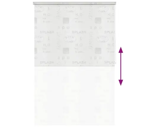 Dušo Roletas, 160X240 cm Su Užrašais