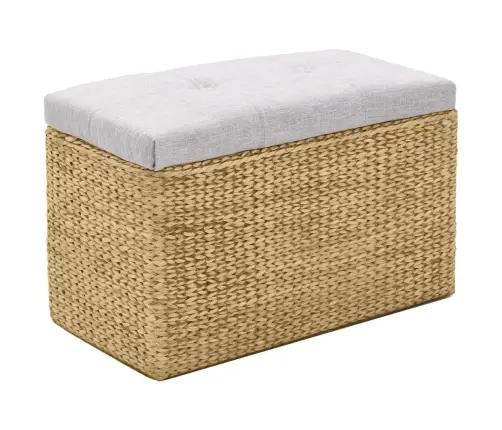 Suoliukas Su 2 Otomanėmis, Jūros Žolių, Pilkas