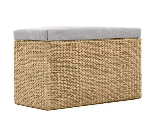 Suoliukas Su 2 Otomanėmis, Jūros Žolių, Pilkas