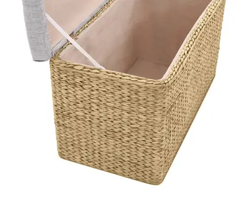 Suoliukas Su 2 Otomanėmis, Jūros Žolių, Pilkas