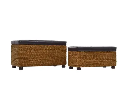 Solu Komplekts, 2 Gab., Jūras Aļģes, Brūns Vidaxl