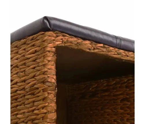 Sols Ar 2 Groziem, 71X40X42 Cm, Jūraszāles, Brūns Vidaxl