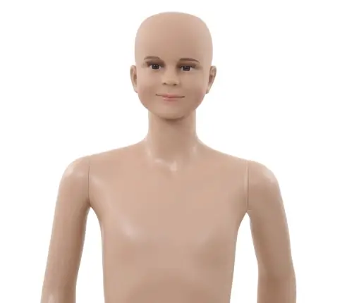 Klaasist Alusega Täispikkuses Mannekeen, Laps, 140 Cm