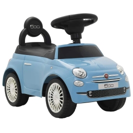 Bērnu Rotaļu Mašīna, Fiat 500, Zila Vidaxl