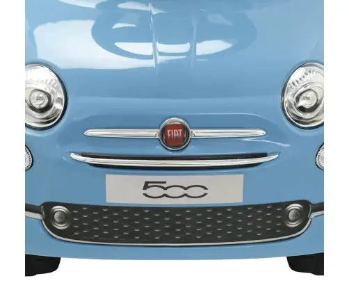 Bērnu Rotaļu Mašīna, Fiat 500, Zila  Vidaxl